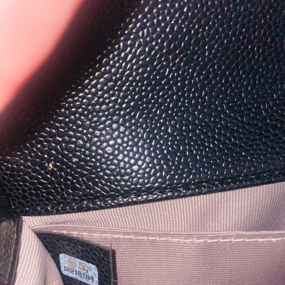 🖤😍 Chanel Boy bag Black Chevron Leather Shoulder Bag - Picture 12 of 16